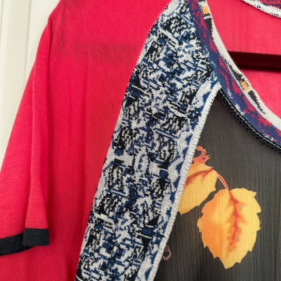 Designed in Barcelona, Aldo Martins mixed fabric dress. - Picture 2 of 9